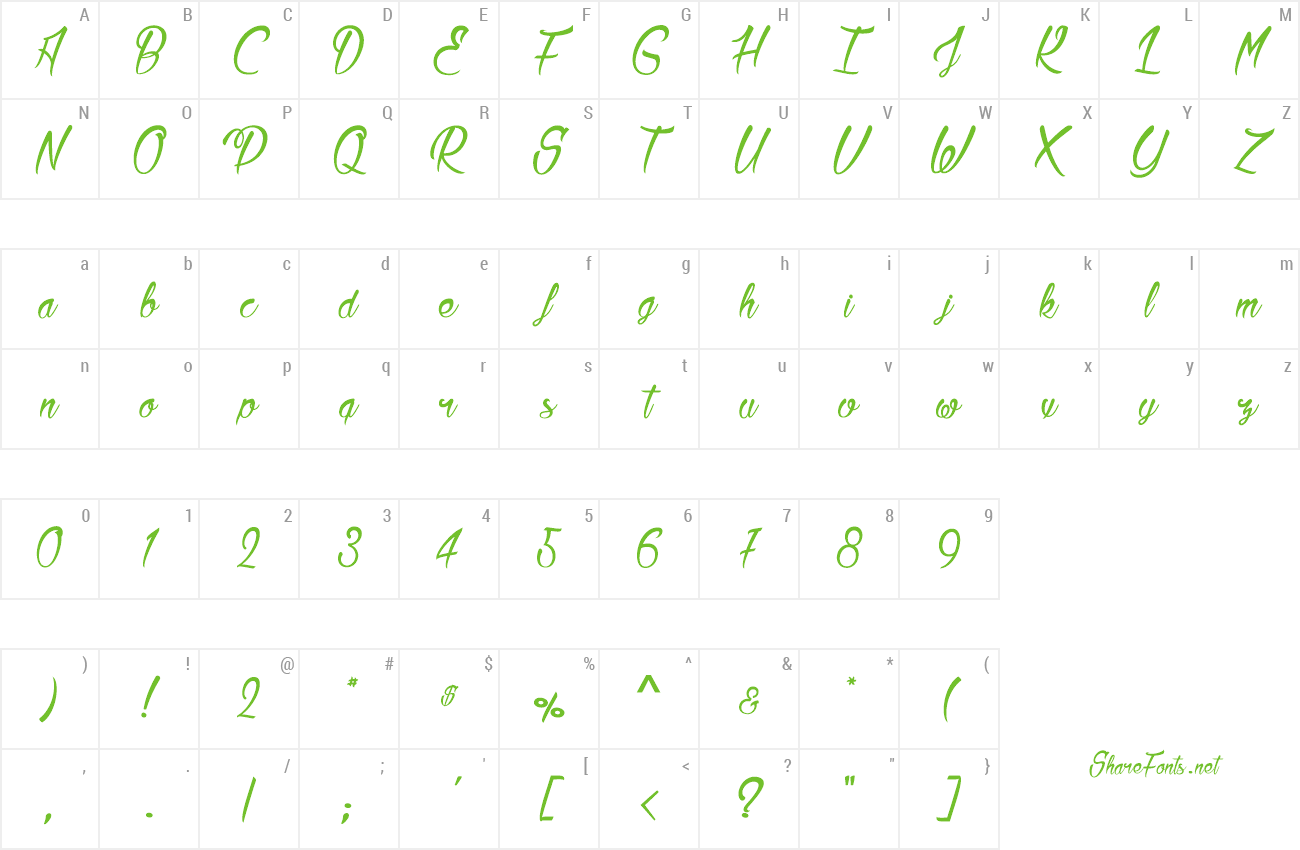 Font Citadelle Papillon preview